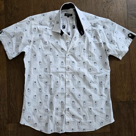 Jared Lang Bulldog Men's shirt top size XL